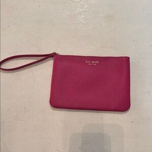 Kate Spade Pink Wristlet Clutch